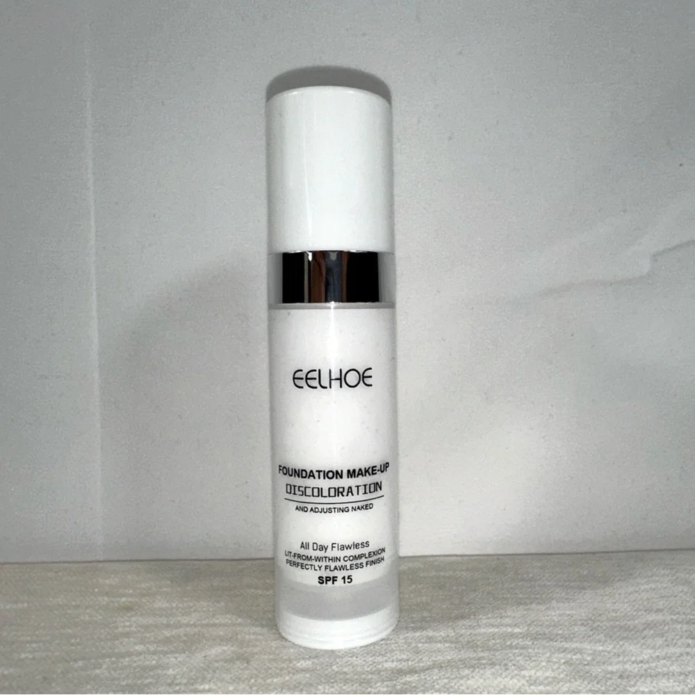 EELHOE Women's Foundation Make-Up SPF 15 Discoloration and Adjusting Naked New